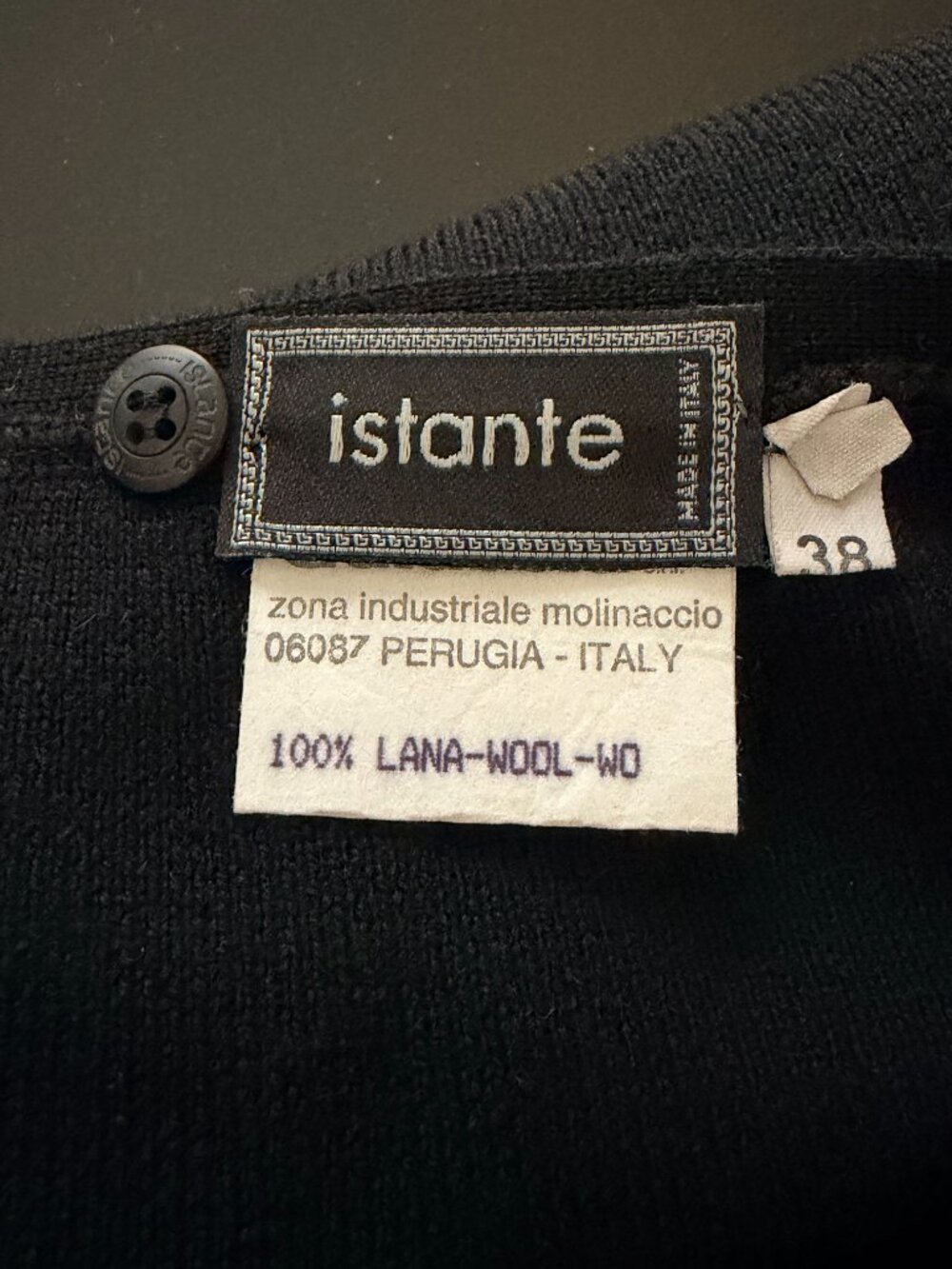 VINTAGE ISTANTE BY GIANNI VERSACE MINI KNIT WRAP SKIRT S - Picture 5 of 8